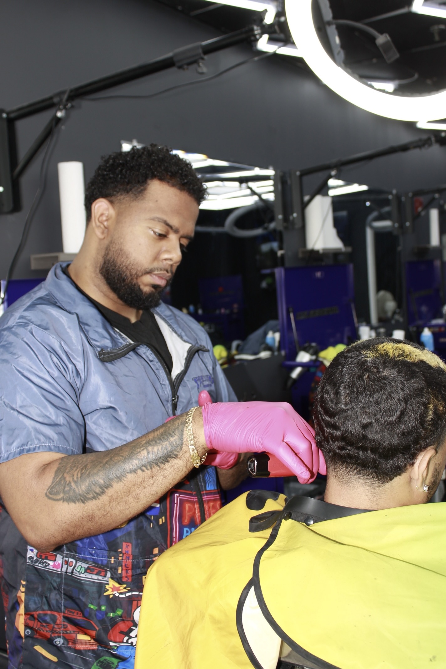 Barber at Prestige Barbershop