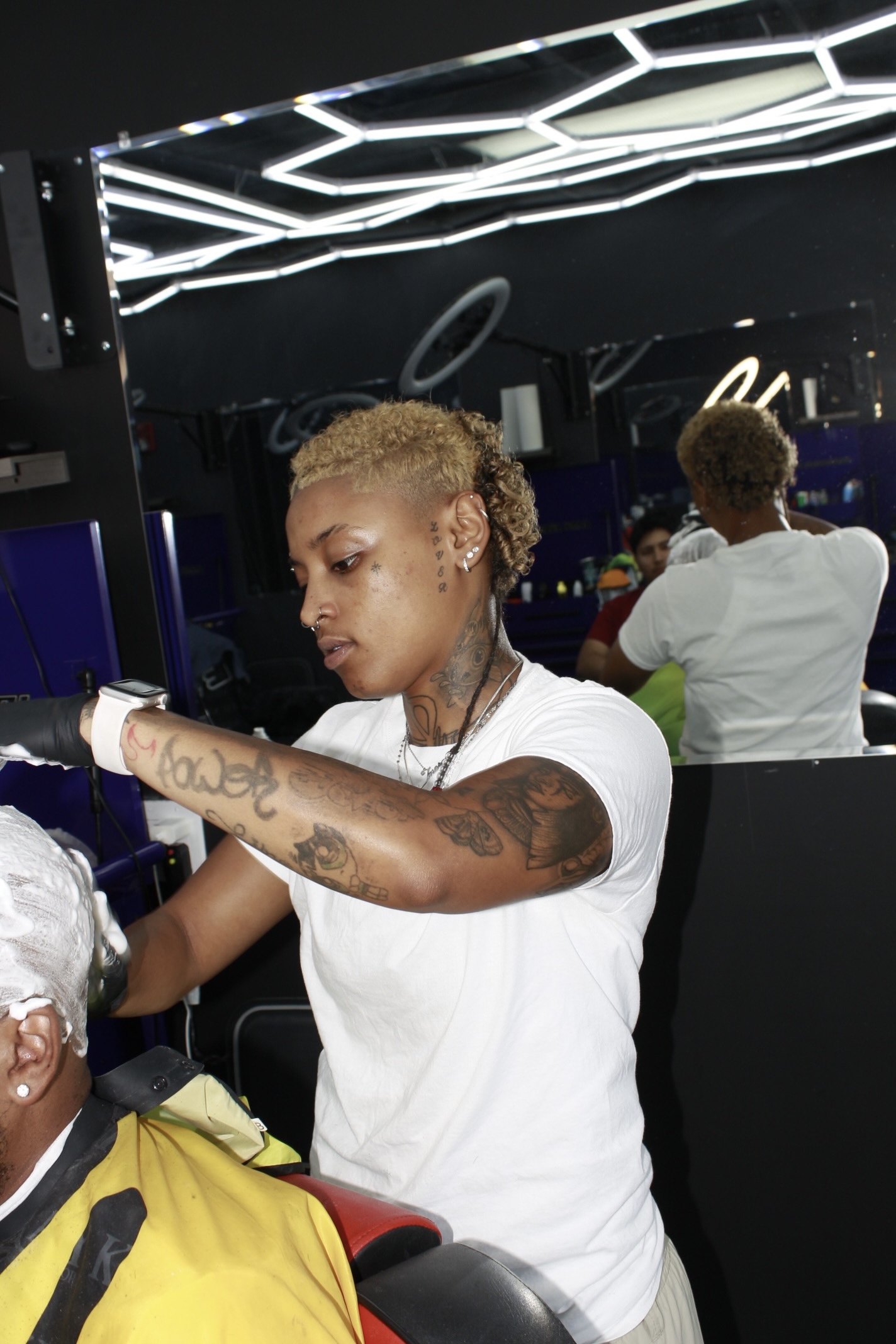 Barber at Prestige Barbershop