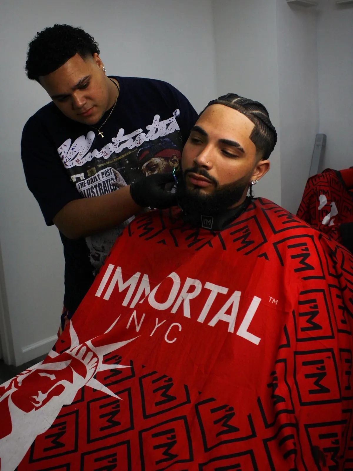 Barber at Prestige Barbershop