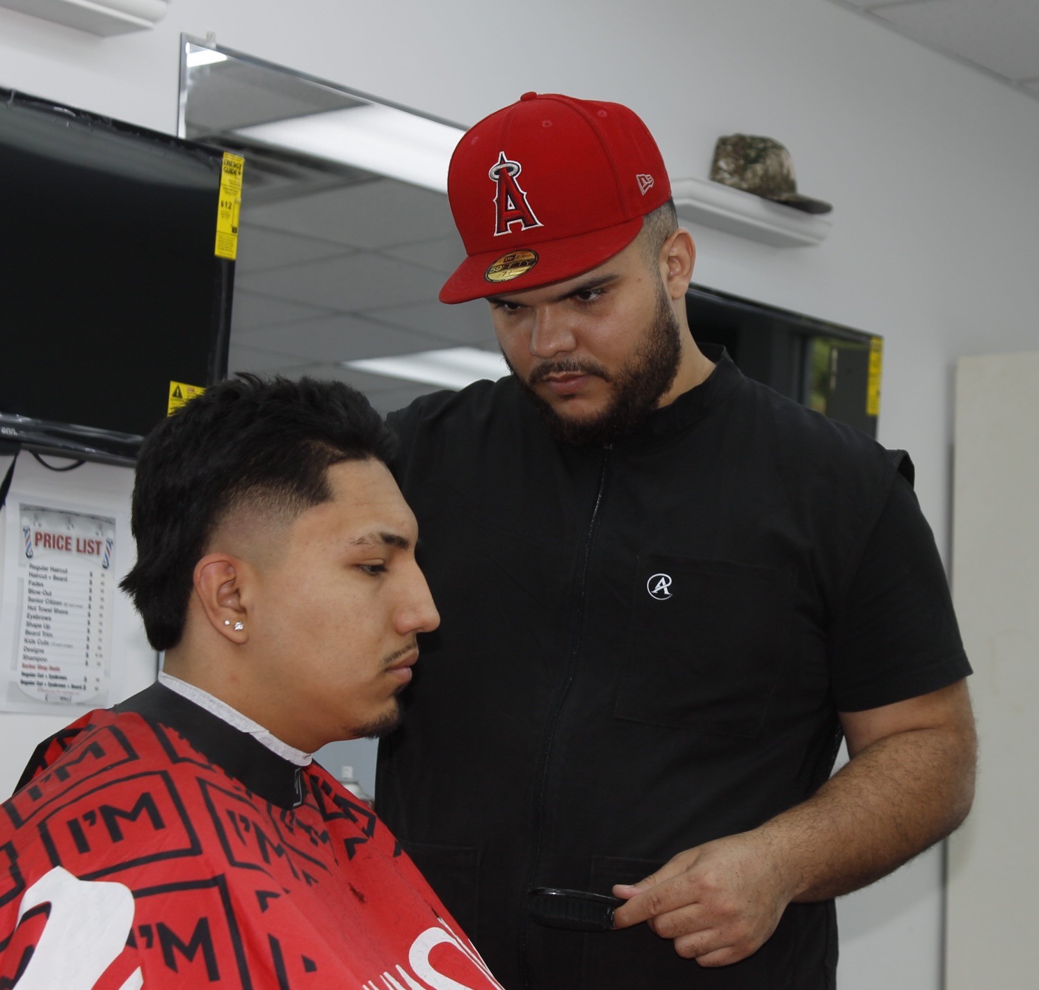 Barber at Prestige Barbershop